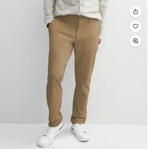 FLX-Men's Classic Khaki Chinos